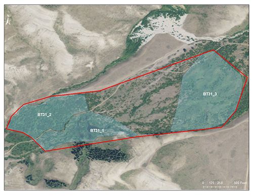 Break Neck Flats catchment