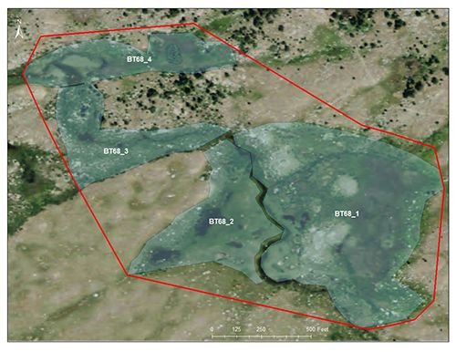 Cross Lake catchment