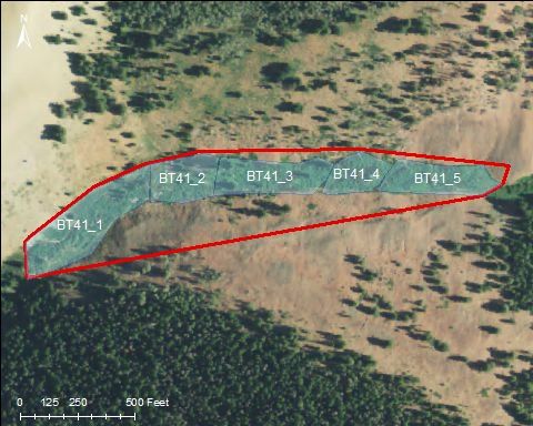 North Fork Elk Creek catchment