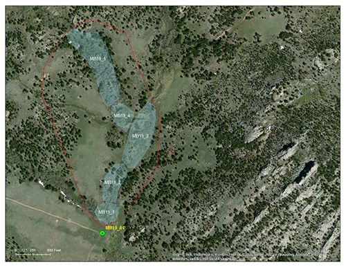 Round Mountain catchment